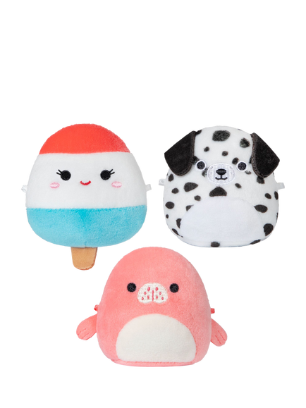 Micromallows 2.5" Plush Sotf Toys, Pack of 3 - view 2, Multi