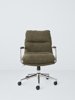 John Lewis Blake Office Chair - view 2, Brego Green