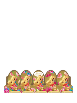 Lindt Gold Bunny Floral Milk Chocolate x5, 50g, Multi