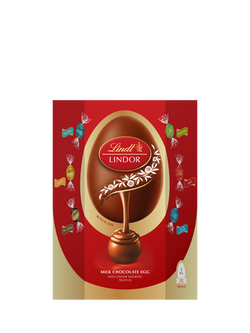Lindt Lindor Milk Chocolate Assorted Truffles Easter Egg, 310g, Multi