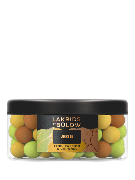 LAKRIDS BY BÜLOW ÆGG Mixed Lime, Passion & Caramel Chocolate Coated Liquorice, 515g, Multi