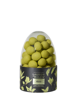 LAKRIDS BY BÜLOW ÆGG Lime Crackle Chocolate Coated Liquorice Easter Egg, 470g, Multi