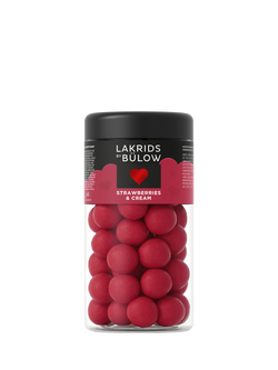 LAKRIDS BY BÜLOW Strawberries & Cream Chocolate Coated Liquorice, 270g, Multi