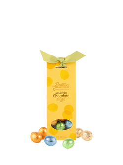 Butlers Foiled Assorted Chocolate Eggs in Tapered Box, 185g - view 2, Multi