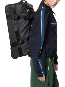 Eastpak Wheeled Duffle Bag, 38L, Tarp Black 2 - view 2, Tarp Black2
