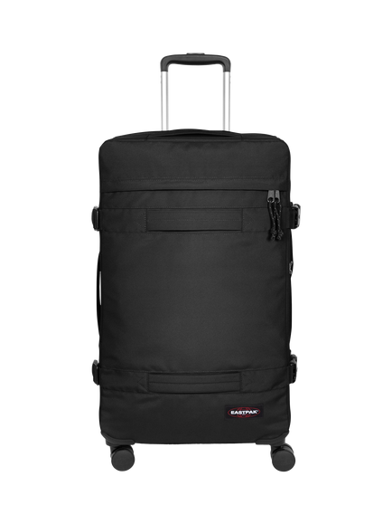 Eastpak Transit'r 4-Wheel Large Suitcase, Black, Black