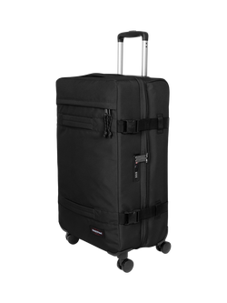 Eastpak Transit'r 4-Wheel Medium Suitcase, Black - view 2, Black