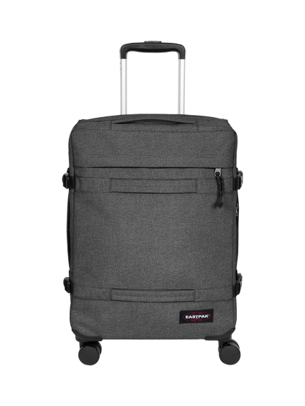 Eastpak Transit'r 4-Wheel Cabin Case, Black Denim, Black Denim