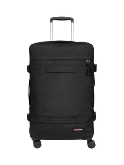 Eastpak Transit'r 4-Wheel Extra Large Suitcase, Black, Black