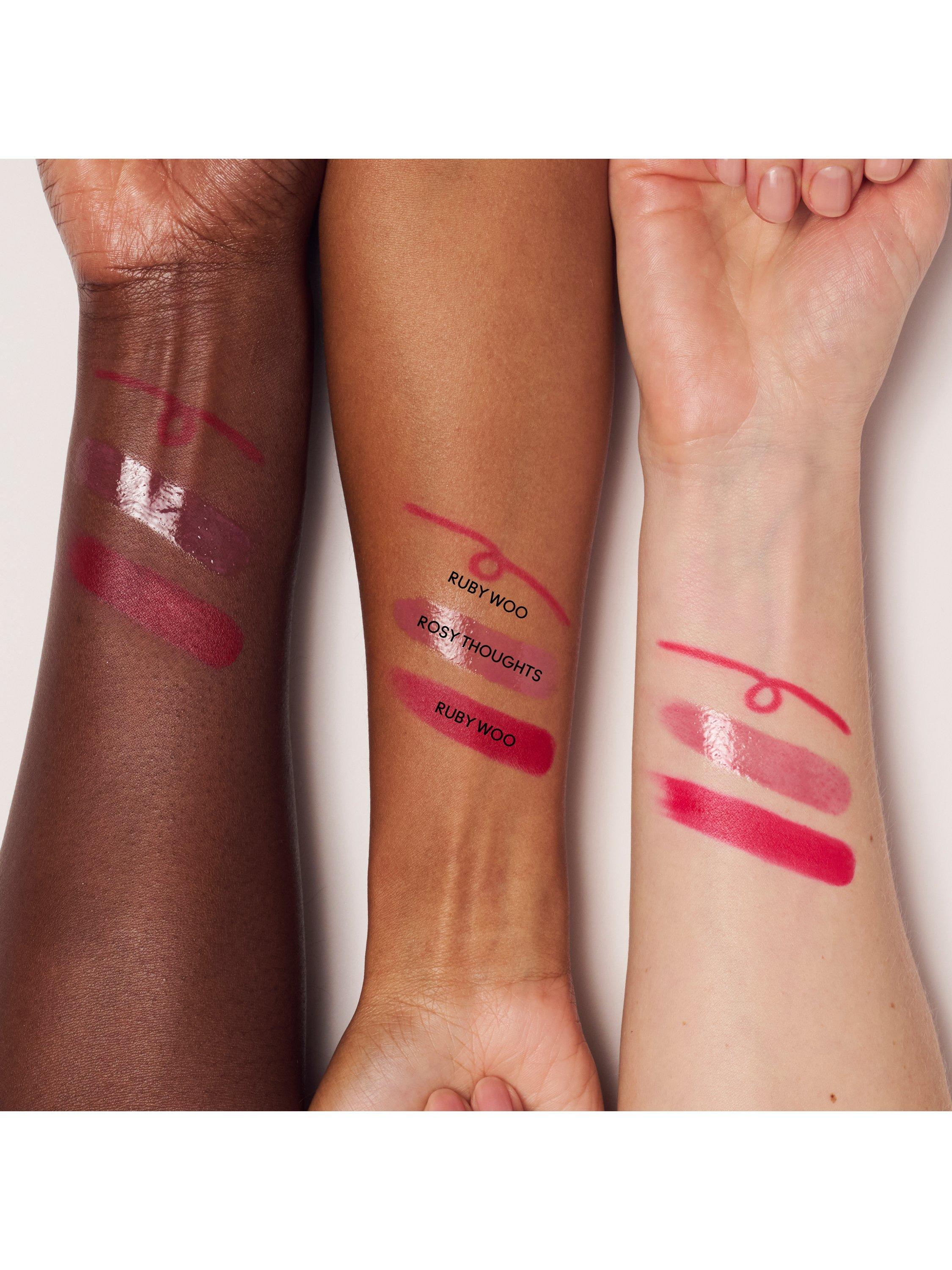 Product image 2 of 3, which shows MAC Trending Tomorrow Lip Trio Red Holiday Makeup Gift Set