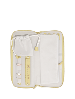 Stackers Jewellery Wallet, Butter Yellow