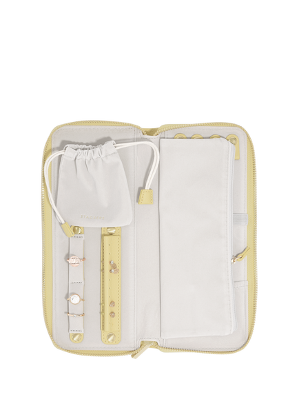 Stackers Jewellery Wallet, Butter Yellow