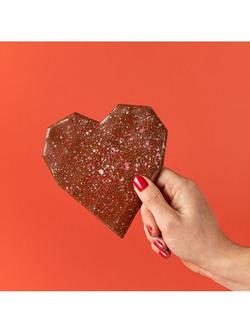 Chococo 47% Milk Chocolate Heart, 80g - view 2, Multi