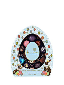 Holdsworth Luxury Chocolate Assortment Egg Shaped Gift Box, 160g, Multi