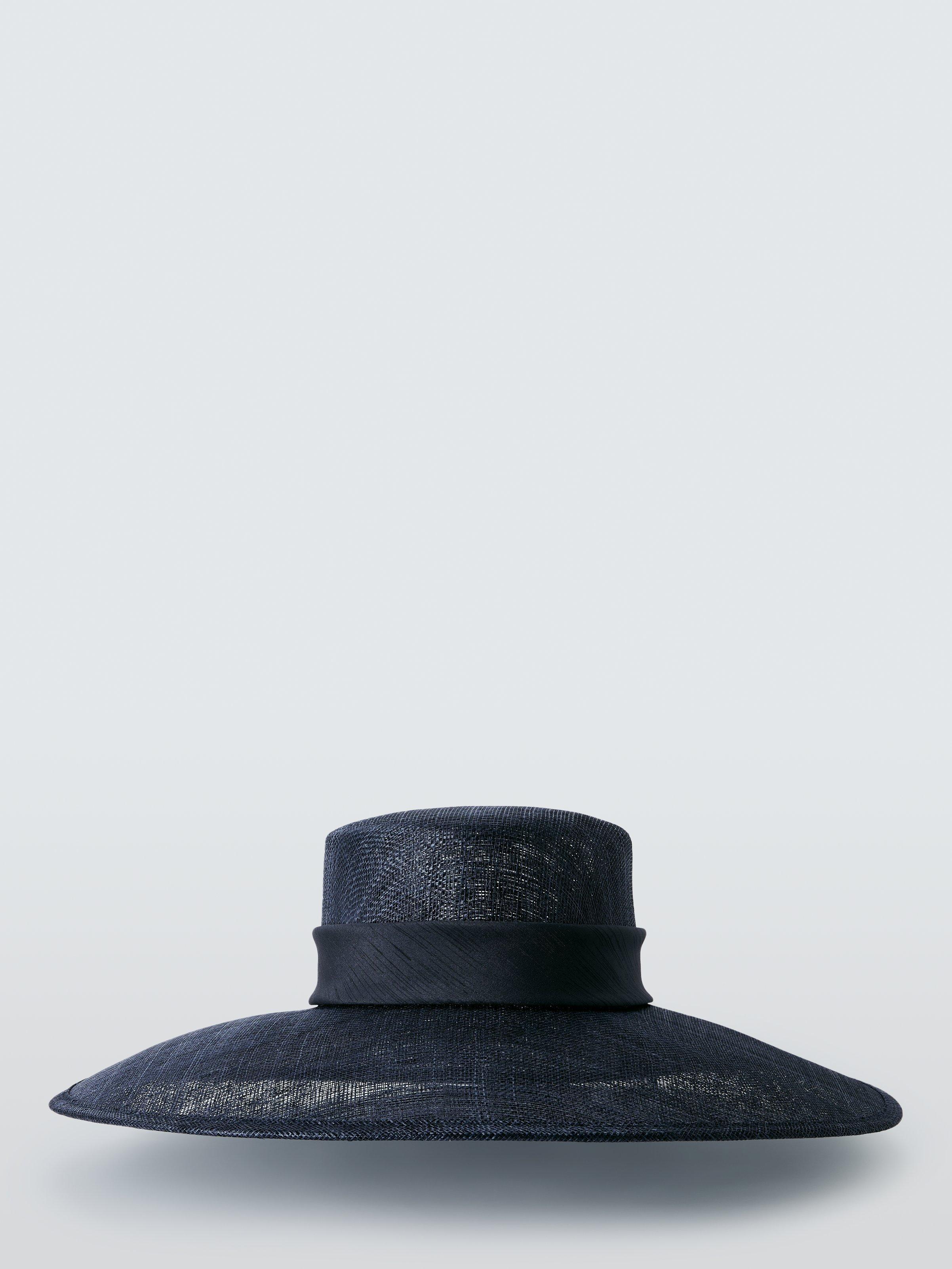 Product image 1 of 2, which shows John Lewis Katy East West Hat, Navy