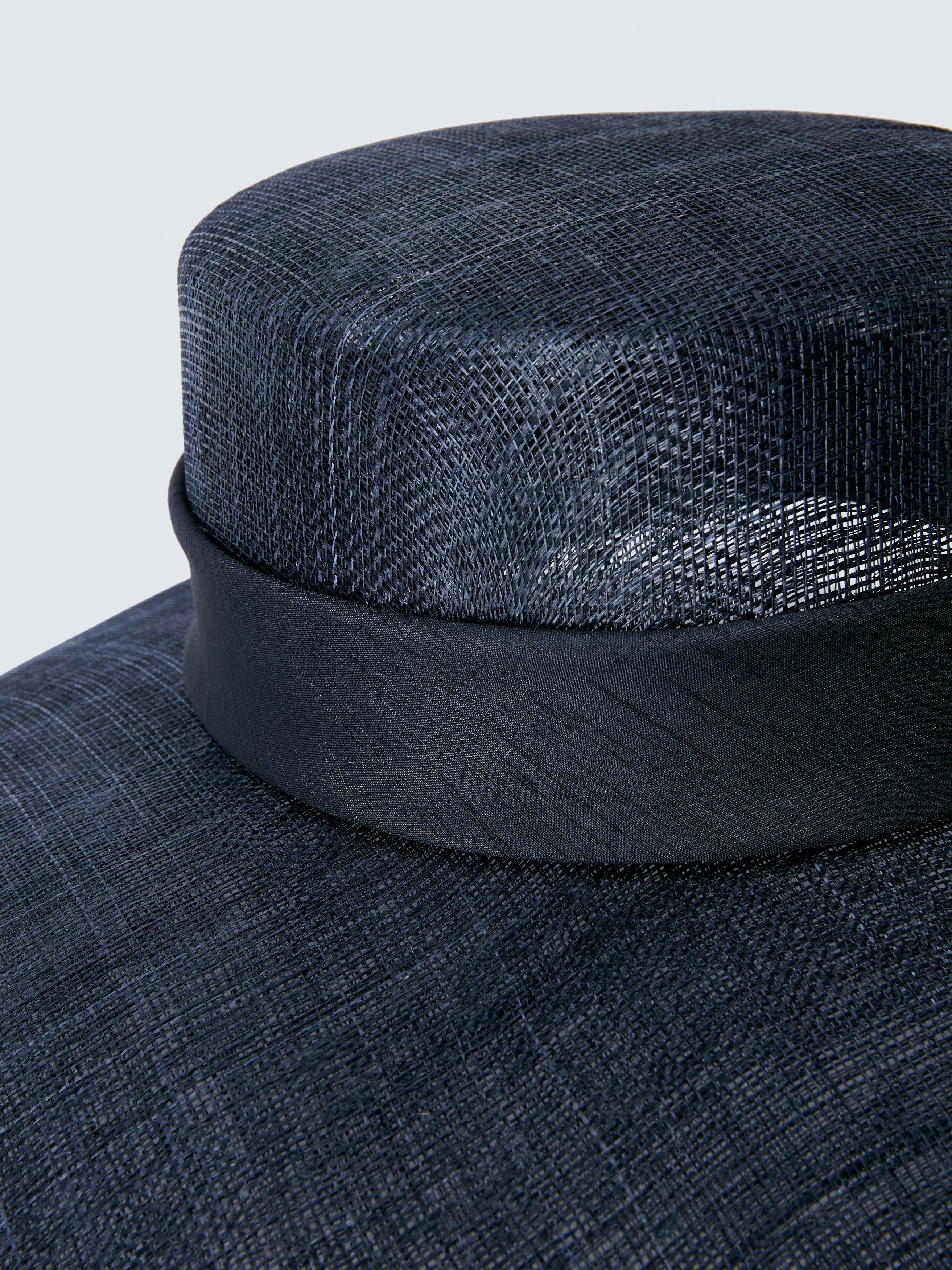 Product image 2 of 2, which shows John Lewis Katy East West Hat, Navy