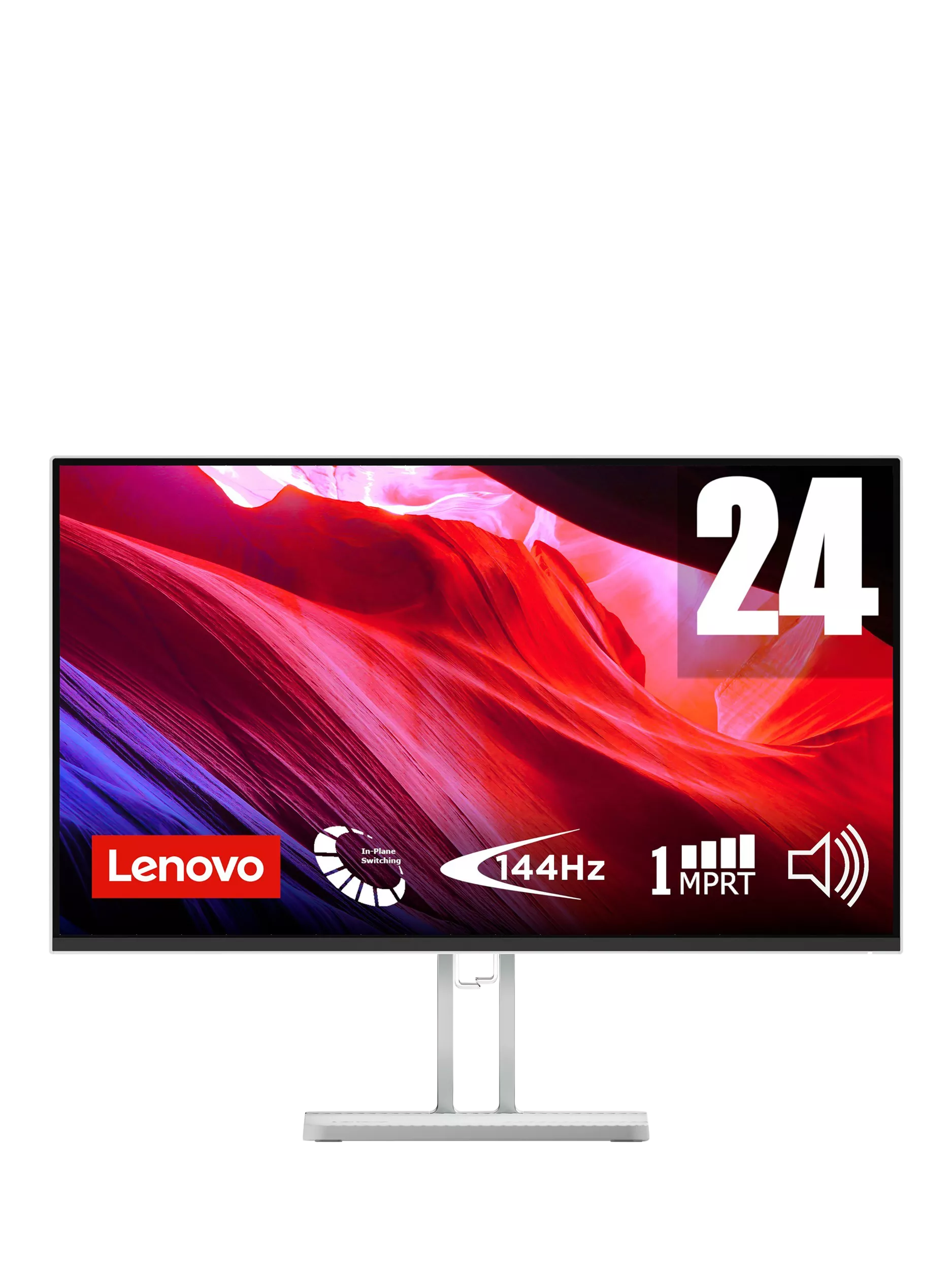 Lenovo モニターL24D-4C（新品未開封） Lenovo L24-4C Full HD Gaming Monitor, 23.8”, Cloud Grey