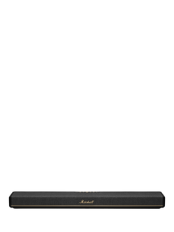 Marshall Heston 60 Bluetooth Wi-Fi Soundbar with Dolby Atmos, Black, Black