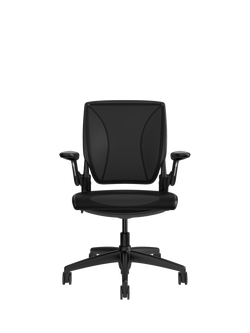 Humanscale World LM Mesh Office Chair, Black - view 2, Black Mesh