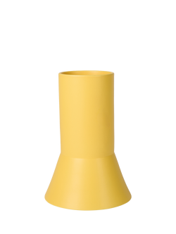 The Conran Shop Base Vase, H25cm, Yellow, Yellow