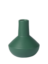 The Conran Shop Sphere Bottle Earthenware Vase, H18.5cm, Green