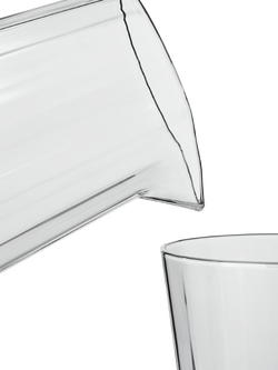 The Conran Shop Fade Glass Carafe & 4 Tumbler Set, Clear - view 2, Clear