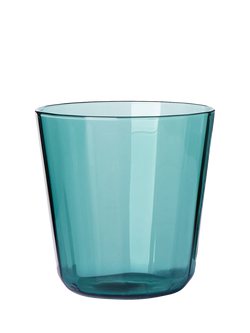The Conran Shop Fade Glass Tumbler, Set of 4, 260ml, Petrol, Petrol