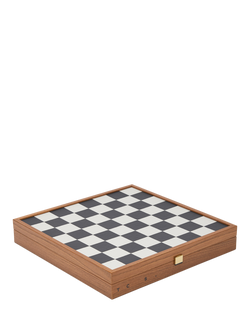 The Conran Shop Milos Wooden Chess Set, Black/White - view 2, Black And White