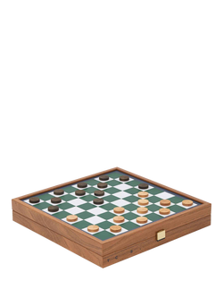 The Conran Shop Milos Wooden Combo Board Game Set, Multi