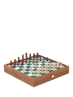 The Conran Shop Milos Wooden Combo Board Game Set - view 2, Multi