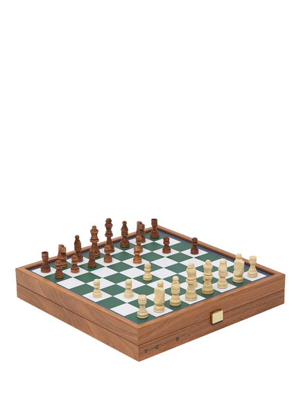 The Conran Shop Milos Wooden Combo Board Game Set - view 2, Multi