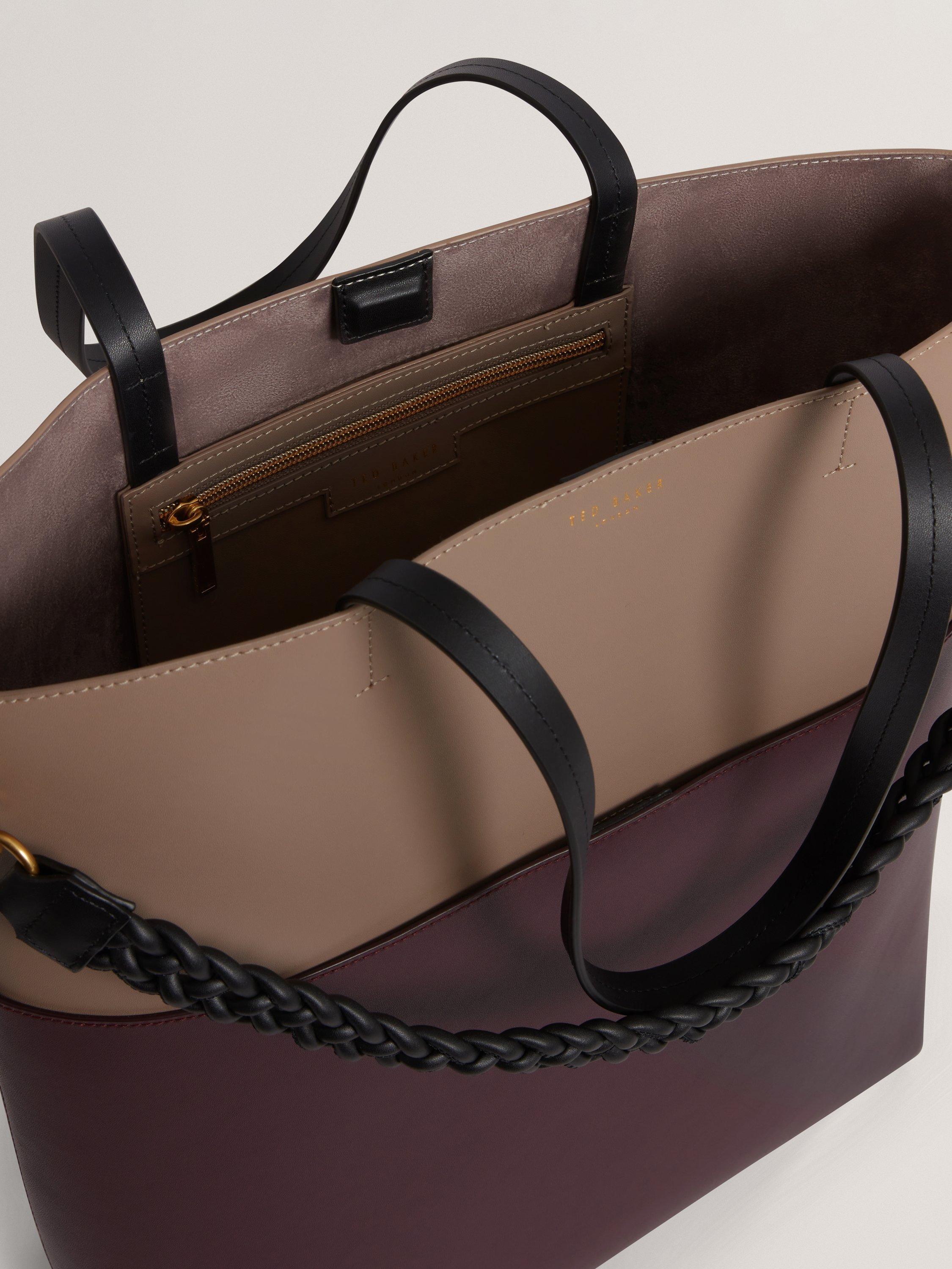 Product image 3 of 5, which shows Ted Baker Wynslow Tote Bag, Wine