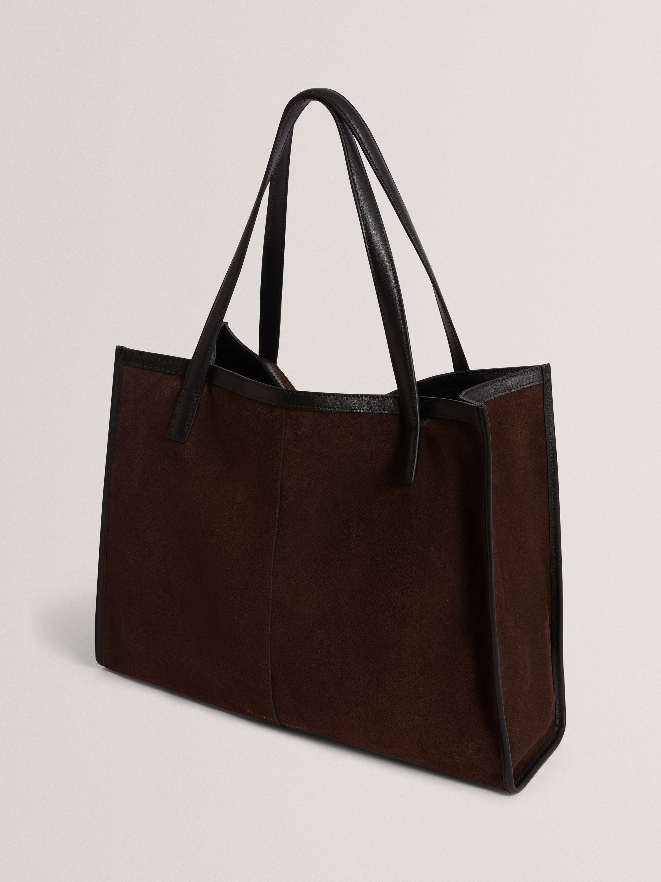 Product image 3 of 4, which shows Ted Baker Annieyy Leather Tote Bag, Brown
