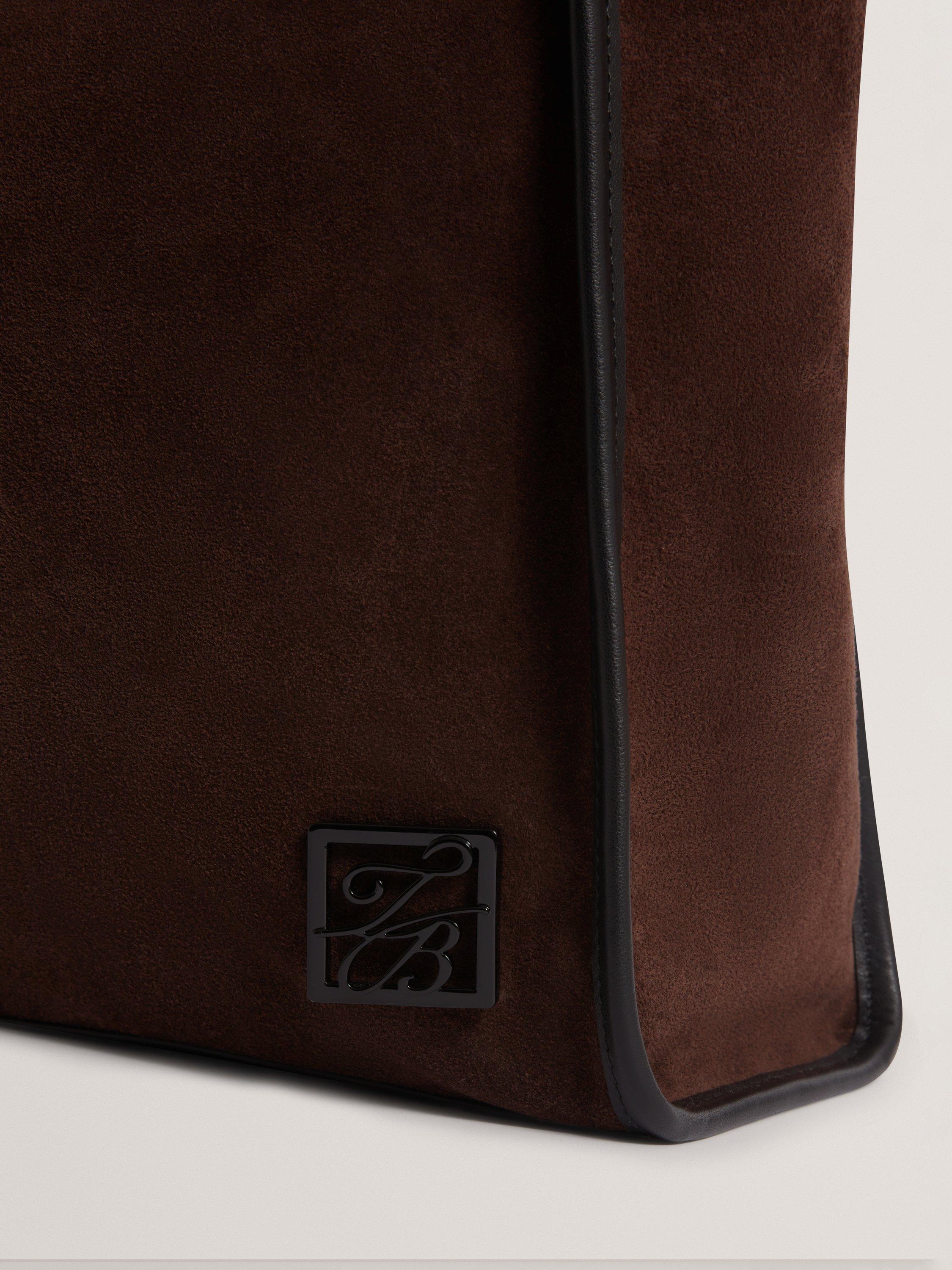 Product image 4 of 4, which shows Ted Baker Annieyy Leather Tote Bag, Brown