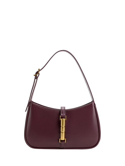 CHARLES & KEITH Cesia Shoulder Bag, Wineberry Red