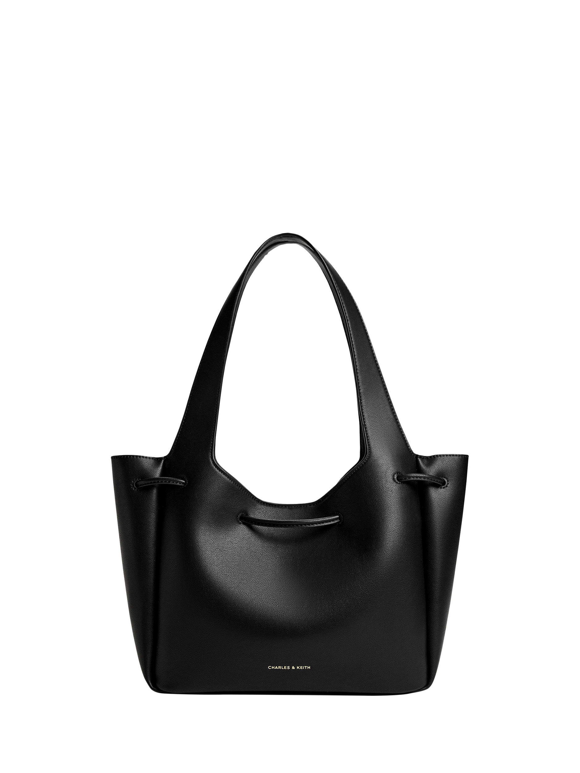 Product image 5 of 8, which shows CHARLES & KEITH Mila Tote Bag, Black