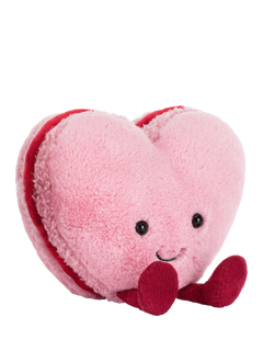 Jellycat Amuseables Colette Heart Macaron Soft Toy