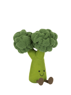 Jellycat Amuseables Broccoli Soft Toy, Green Mid