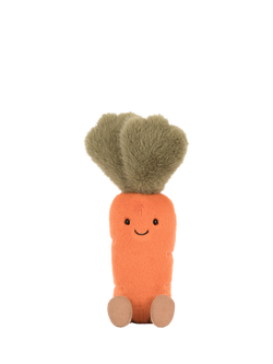 Jellycat Amuseables Carrot Soft Toy, Orange Mid