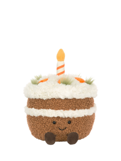 Jellycat Amuseables Carrot Cake Soft Toy - view 2, Multi Multi