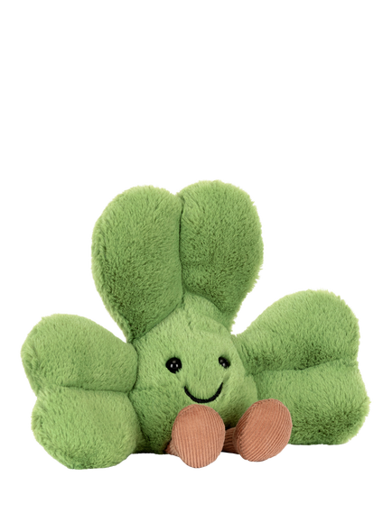 Jelly Amuseables Siofra Shamrock Soft Toy, Green Mid