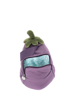 Jellycat Amuseables Aubergine Bum Bag - view 2, Purple Dark