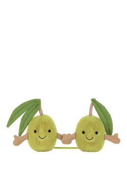 Jellycat Amuseables Pair of Olives Soft Toy - view 2, Green Olive