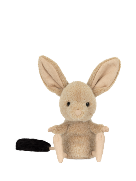 Jellycat Amuseables Jerboa Soft Toy - view 2, Brown Mid
