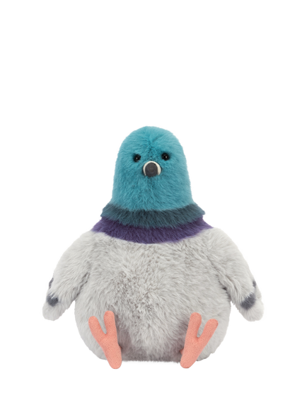 Jellycat Amuseables Strutton Pigeon Soft Toy - view 2, Grey Mid