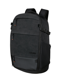 American Tourister PacePro 17.3" Laptop Backpack, Flash Black, Flash Black