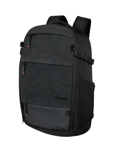 American Tourister PacePro 17.3" Laptop Backpack, Flash Black, Flash Black