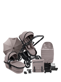 iCandy Peach 7 Pushchair & Accessories Bundle, Porcini