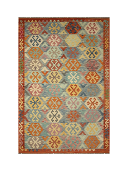 Gooch Oriental Kelim Pure Wool Rug, Multi, L298 x W204 cm, Multi