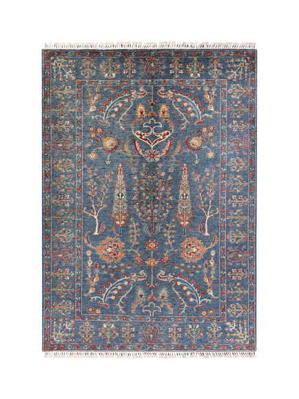 Gooch Oriental Pictorial Pure Wool Rug, Multi, L248 x W178 cm, Multi
